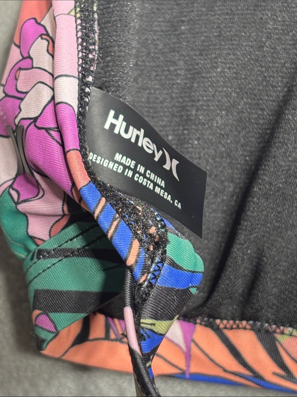 Hurley Floral Tropical Bikini Set - Picture 6 of 9